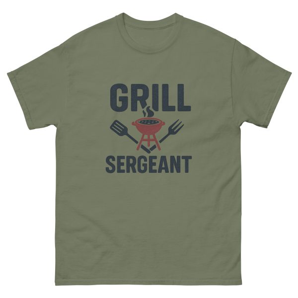 Father's Day "Grill Sergeant" Graphic T-Shirt